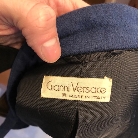 Gianni Versace Fall 1982 wool bomber jacket - Picture 7 of 9